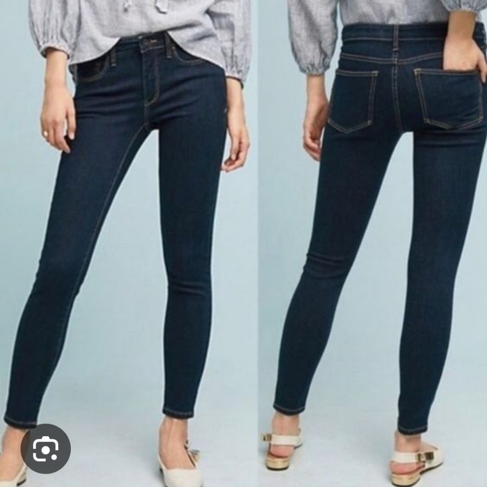 Pilcro by Anthropologie High Rise Denim Jeans